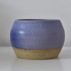 Lavender Bowl Vase