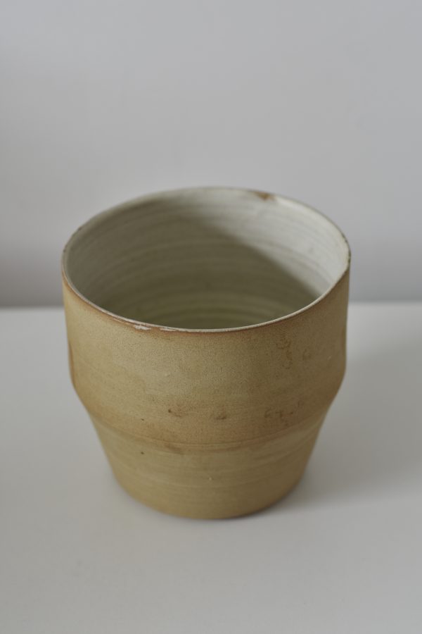 Medium Off-White Plant Pot - Image 2