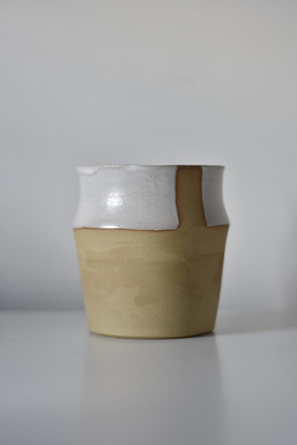 Curved Rim Vase