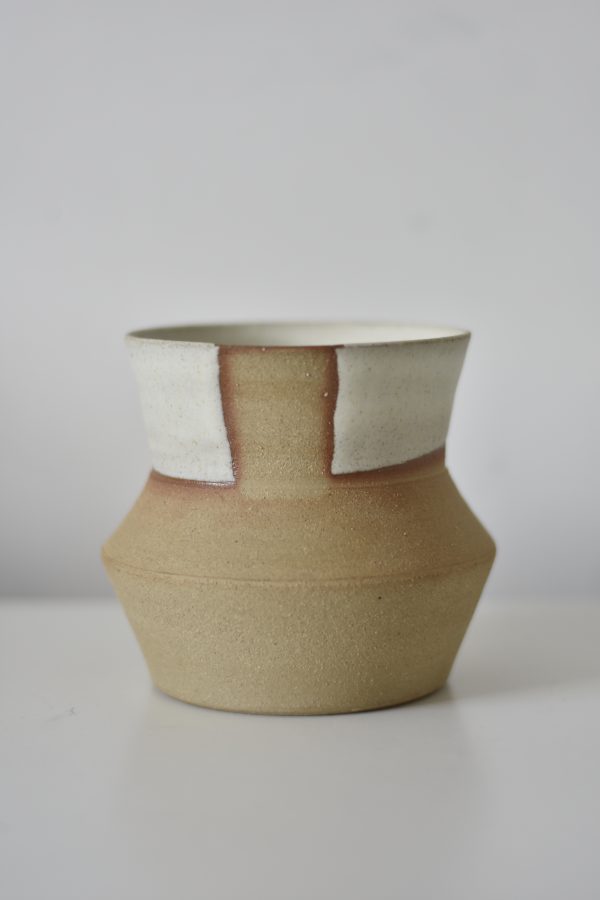 Angular Wide Rim Vase - Image 3