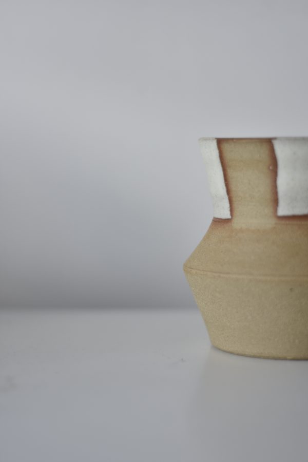 Angular Wide Rim Vase - Image 2
