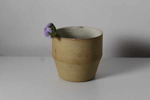 Medium Off-White Plant Pot - Image 3