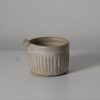 Small White Faceted Pourer