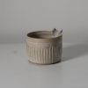 Small White Faceted Pourer - Image 2
